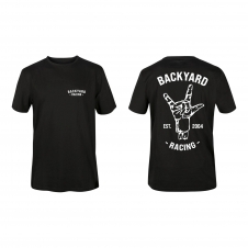 Backyard Racing T-Shirt Rock & Ride, schwarz