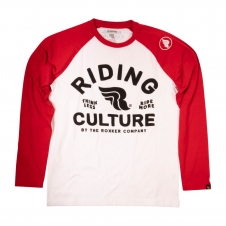 Riding Culture Longsleeve Ride More, rot
